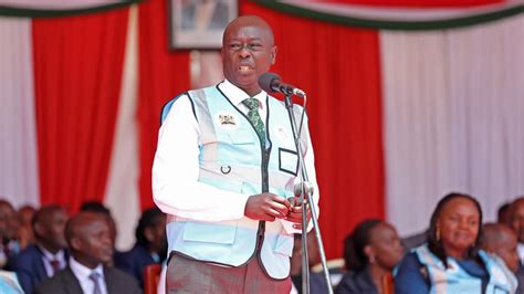 Dp Gachagua Goes After Leaders Over Breaking Protocol In Ruto S Event