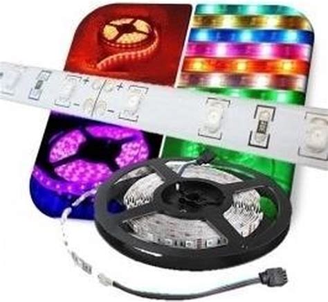 Meter Rgb Led Strip Volt Smd Leds Per Meter