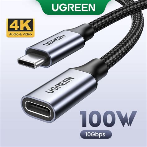 Ugreen Usb Type C Extension Cable Usb 32 Gen2 Extender 10gbps Data