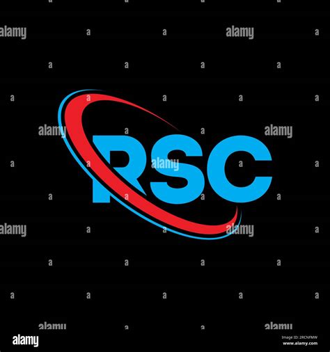 Rsc Logo Rsc Letter Rsc Letter Logo Design Initials Rsc Logo Linked