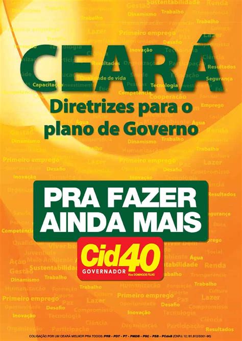 Calaméo DIRETRIZES PARA O PLANO DE GOVERNO CID GOMES 40