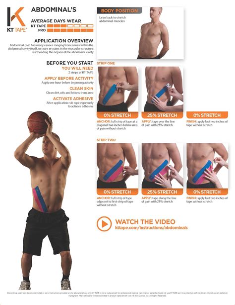 Click for printable document See our complete selection of KT Tape