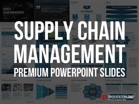 Supply Chain Management PPT Template