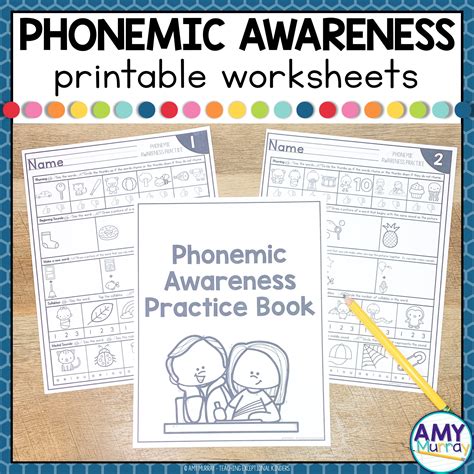 Phonemic Awareness Worksheets Teaching Exceptional Kinders