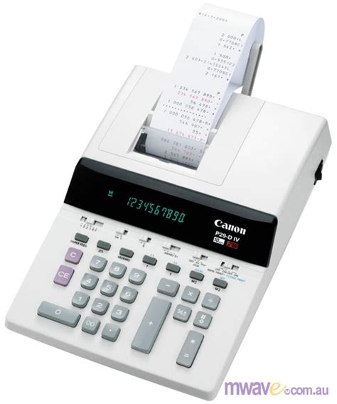 Canon P29 DIV 10 Digit Fluoro Display Print Calculator P29 DIV Mwave