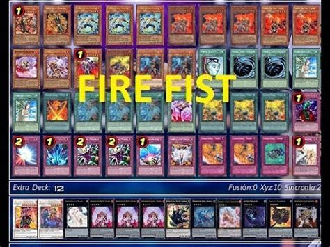 Deck Fire Fist 2 Devpro Ygopro Profile Deck 2015 YouTube