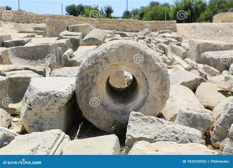 Ruins of Amathus Anticue City in Cyprus Stock Photo - Image of antique ...