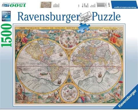 Mapa Hist Rico Rompecabezas Pz Ravensburger X Cm Env O Gratis