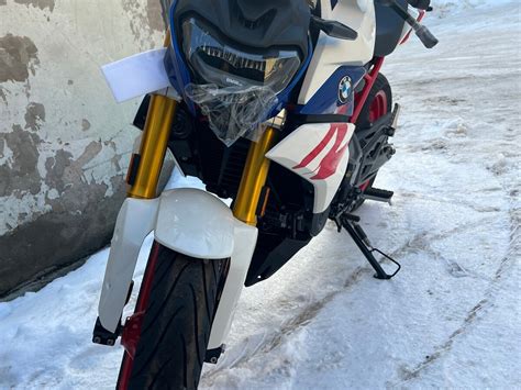 Купить б у BMW G 310 R инжектор 5 передач в Москве белый naked bike 2022 года на Авто ру ID