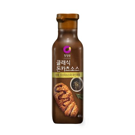 대상 청정원 클래식 돈카츠소스 400g 배민스토어