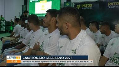 Globo Esporte Pb Nacional De Patos Apresenta O Seu Elenco Para A