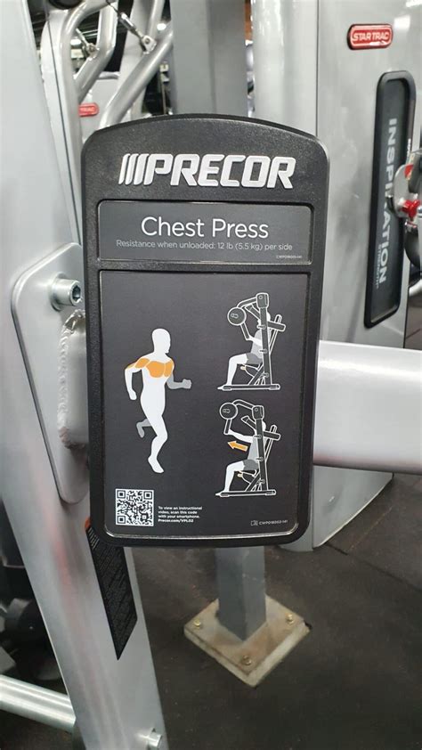 precor discovery plated loaded chest press gym solutions