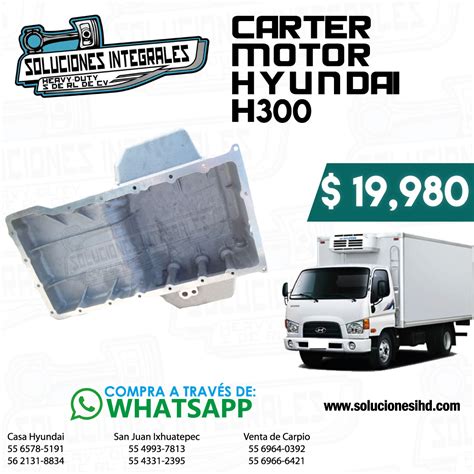 Carter Motor Hyundai H Soluciones Ihd