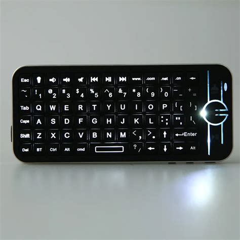 iPazzPort KP 810 16BL Mini Wireless Bluetooth QWERTY Keyboard Touchpad ...