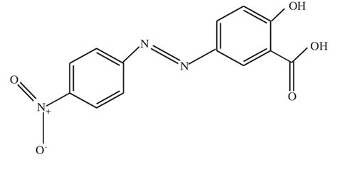 Structure of Alizarin yellow. | Download Scientific Diagram