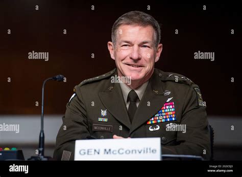 Chief Of Staff General James Mcconville Hi Res Stock Photography And