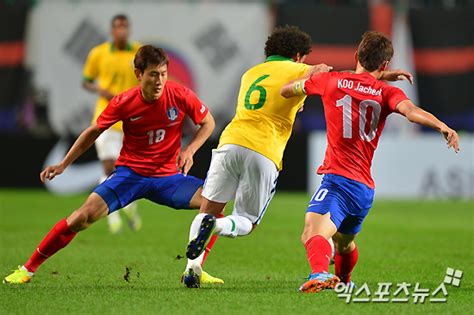 한국 브라질 홍명보호 비공개 고민은 무한 스위칭