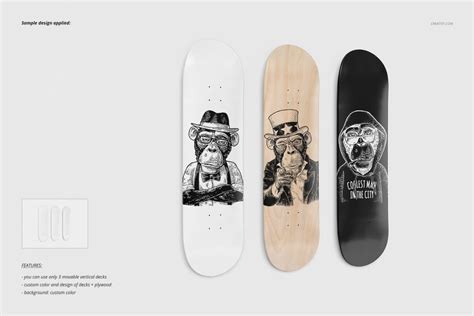 27 Best Skateboard Mockup PSD Templates Mockup Den