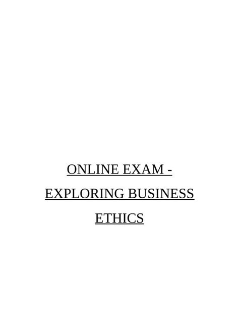 Exploring Business Ethics A Case Study Of Philip Morris International