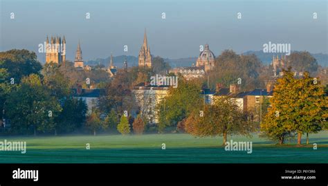 UK, England, Oxfordshire, Oxford, City skyline from South Park Stock Photo - Alamy