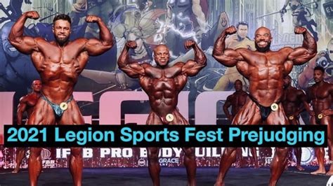 2021 Legion Sports Fest Prejudging Top 3 Comparison Can Shaun