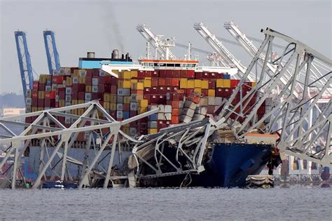 U.S. Authorities Board Cargo Ship Over Bridge Collision, Seek $100 ...