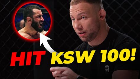 Hit XTB KSW 100 znany Adrian Bartosiński komentuje zestawienie z