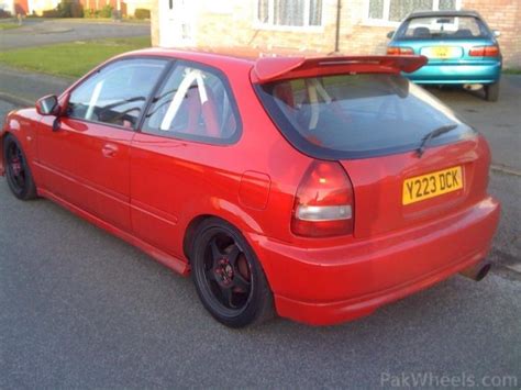 Aerodynamics Spoiler Polyester Type R Civic 95 01 3dr MCG Autostyling