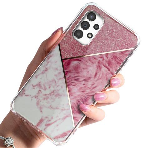 Etui Case Wzór Szkło 9H do Samsung Galaxy A13 4G Krainagsm Sklep