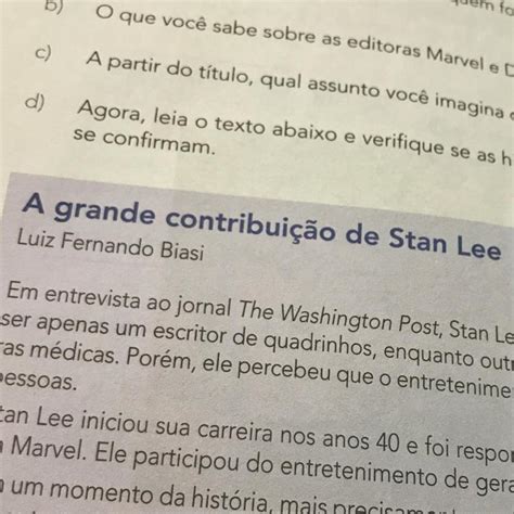 A Partir Do T Tulo Qual Assunto Voc Imagina Que Ser Abordado No