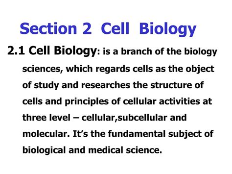 PPT - Exploring the Basics of Cell Biology for Young Students