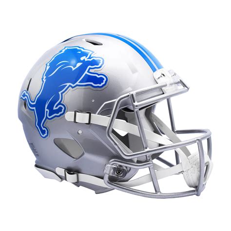 Detroit Lions Riddell Speed Full Size Authentic Football Helmet ...