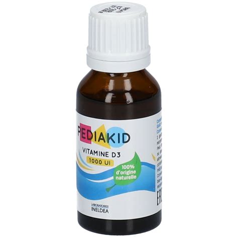 PEDIAKID® Vitamine D3 1000 UI 20 ml - Redcare Pharmacie