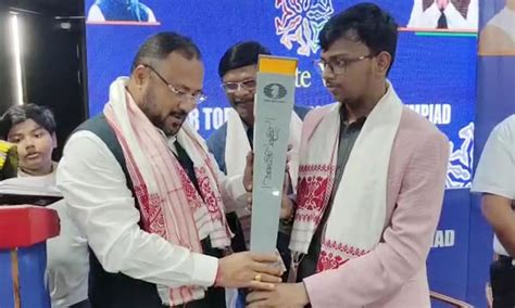 Chess Olympiad Torch Relay Reaches Guwahati