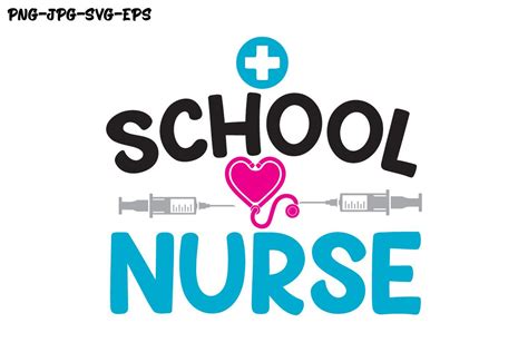 School Nurse Design• Cute Nurse Graphic by Chico · Creative Fabrica