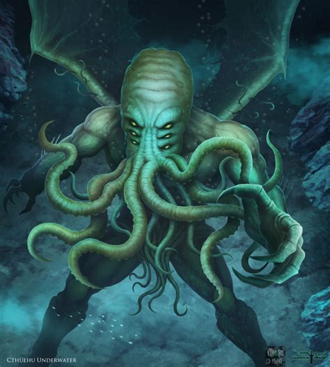 Cthulhu Project - Cthulhu Underwater by Serathus on DeviantArt