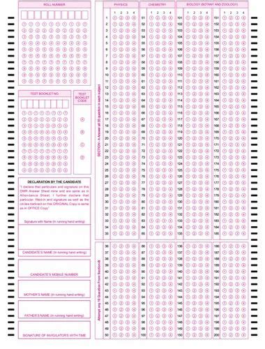 Pink OMR SHEET IN LUCKNOW 100 2000 At 1 4 Sheet In New Delhi ID