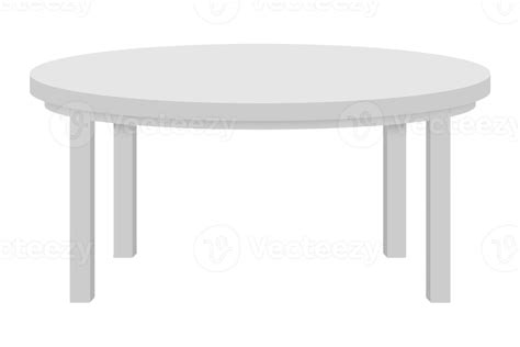 White Table Isolated On A Transparent Background 22220045 Png