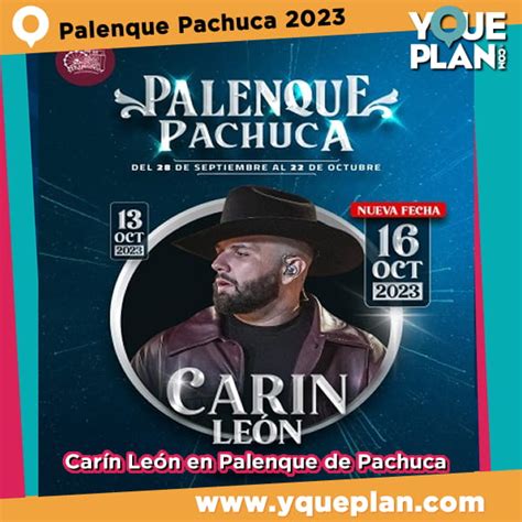 Boletos Para Carín León En Palenque De Pachuca 2023