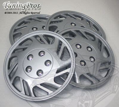 Hubcap Inch Wheel Rim Skin Cover Pcs Set With Improved Abs Tab