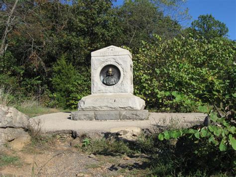 Some Vandalism at Little Round Top's 140th New York Monument ...