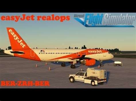 Msfs Vatsim Live Fenix A Su Easyjet Realops Vezy Berlin