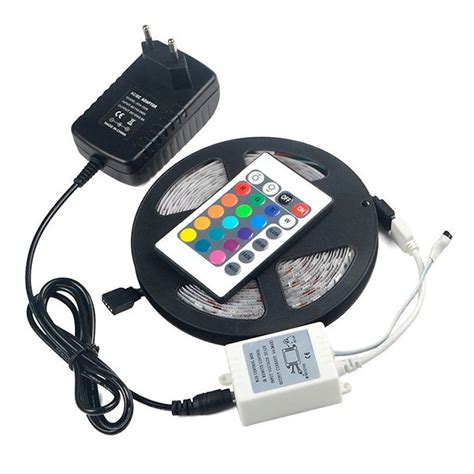 Ripley CINTA LUZ LED TIRA 300 5 METROS RGB MULTICOLOR CONTROL