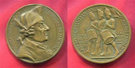 Germany Deutschland Silbermedaille Silver Medal Dated