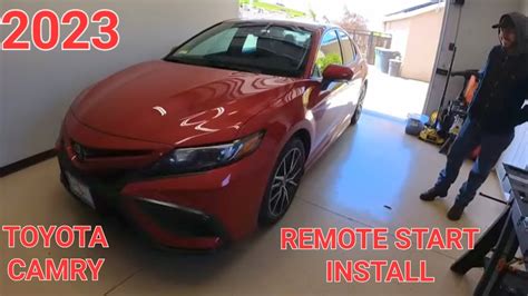 2023 Toyota Camry Remote Start Full Install YouTube