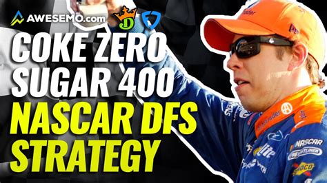 Coke Zero Sugar 400 At Daytona NASCAR DFS Strategy Picks For