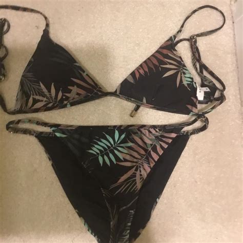 Reiss Tropical Print Bikini Size Small But Note Im Depop