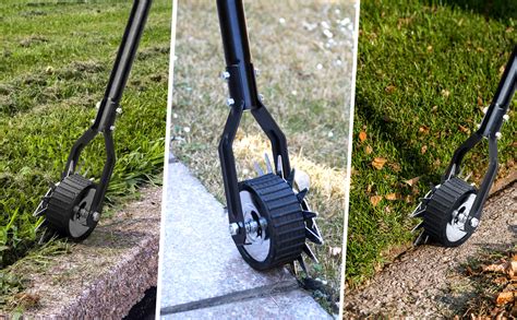 Klarg Edger Lawn Tool For Sidewalk Wheel Rotary Edger