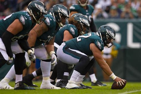 Eagles News Four Philadelphia Offensive Linemen Graded Among Top 10