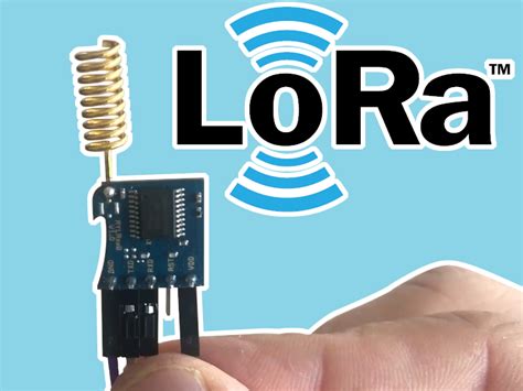 How To Use RYLR998 LORA Module With Arduino Arduino Project Hub